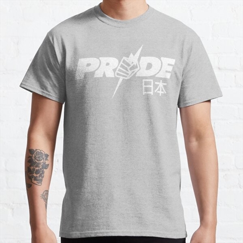 Pride FC Heather Grey Classic T-Shirt 