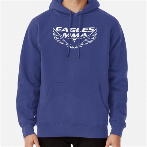 Eagles MMA Blue Pullover Hoodie