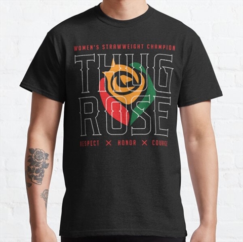 Rose Thug Namajunas Black Classic T-Shirt 