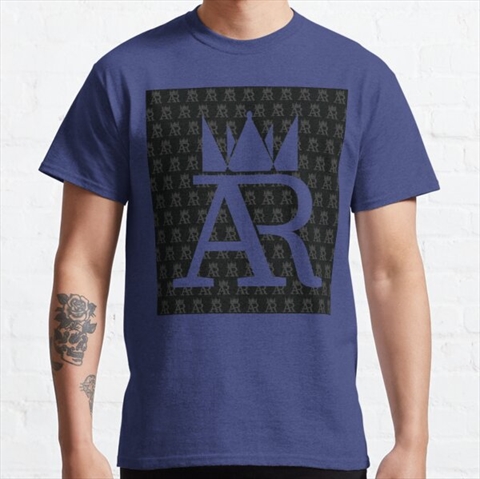 AR Andy Ruiz Crown Logo Blue Classic T-Shirt
