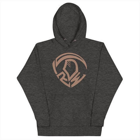 The Reaper Gold Fighter Wear Charcoal Heather Unisex Hoodie