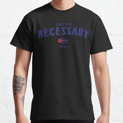 Super Necessary Black Classic T-Shirt 