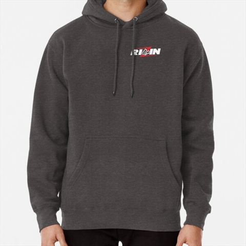 Rizin FF Charcoal Heather Pullover Hoodie 