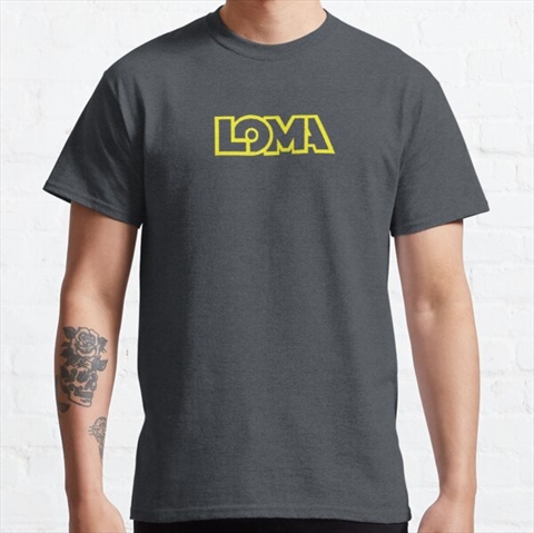 Loma Vasyl Lomachenko Denim Heather Classic T-Shirt