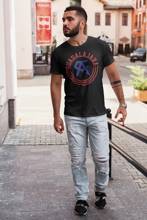 Guadalajara Team Canelo Boxing Legend Graphics Black Unisex T-Shirt