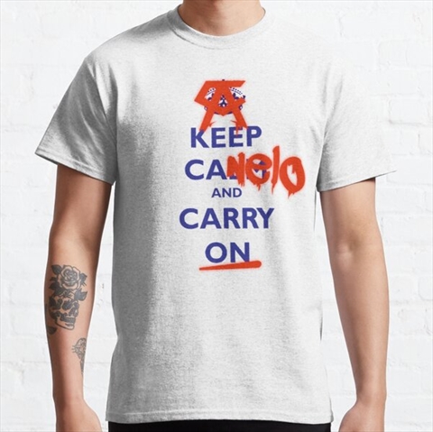 Keep Canelo And Carry On White Classic T-Shirt