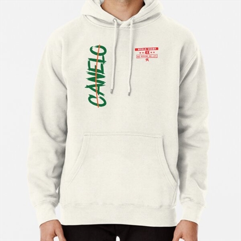 Canelo 4X World Champ Oatmeal Pullover Hoodie