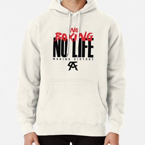 Canelo No Boxing No Life Making History Oatmeal Pullover Hoodie