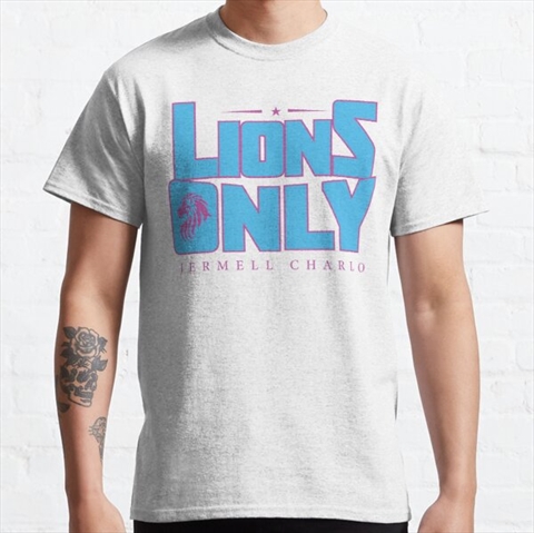 Lions Only Jermell Charlo White Classic T-Shirt 