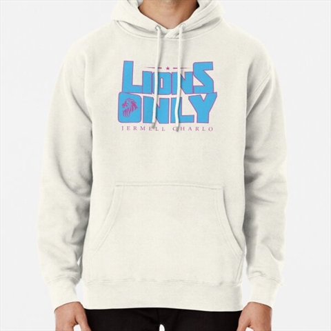 Lions Only Jermell Charlo Oatmeal Pullover Hoodie 