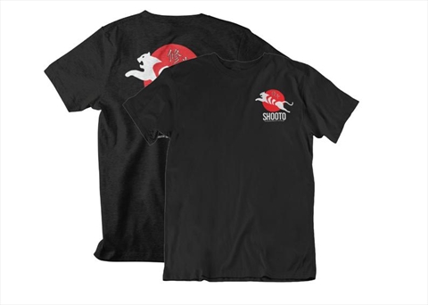 Shooto MMA Japan Graphic Front & Back Black Unisex T-Shirt