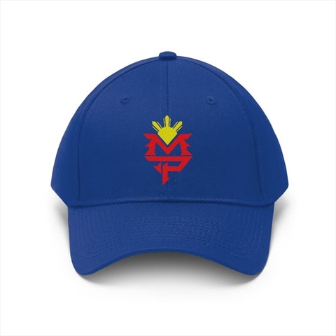 Classic Manny Pacquiao Boxing Icon Blue Unisex Twill Hat