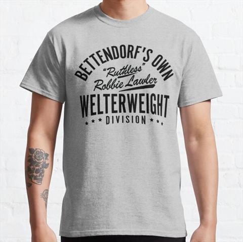 Bettendorf Own Robbie Lawler Heather Grey Classic T-Shirt 