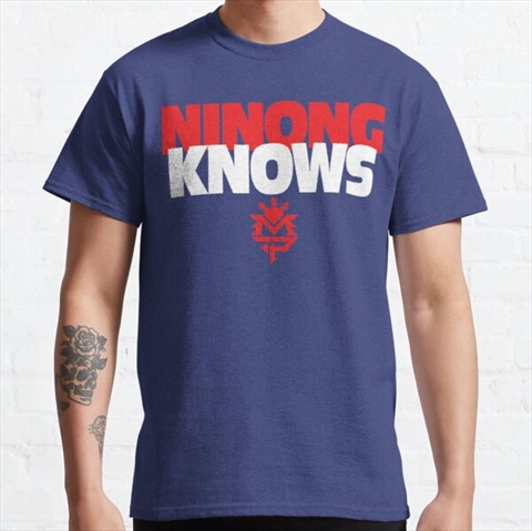Ninong Knows Blue Classic T-Shirt 