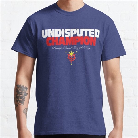Undisputed Champion Blue Classic T-Shirt