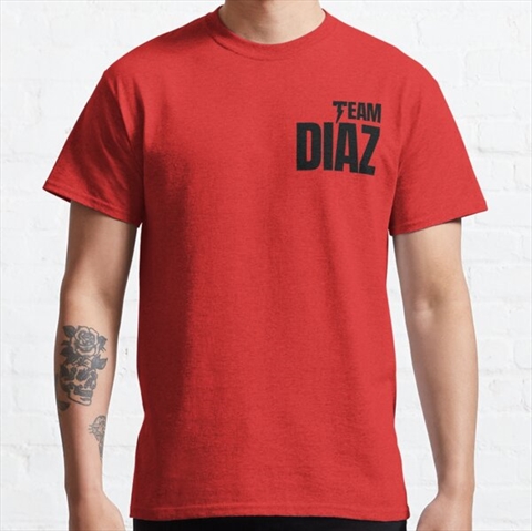 Team Diaz Red Classic T-Shirt 