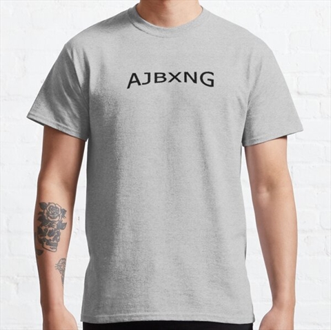 AJ BXNG Anthony Joshua Worldwide Heather Grey Classic T-Shirt 