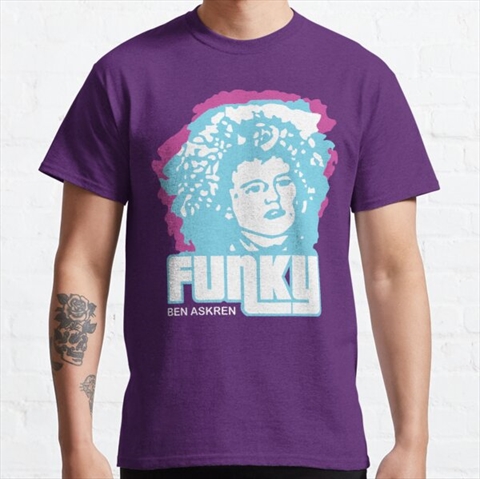 Funky Askren Purple Classic T-Shirt