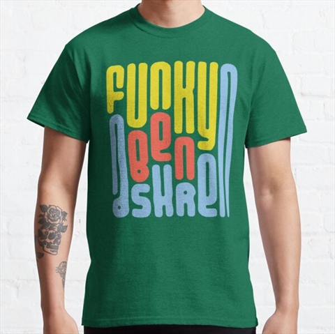 Funky Ben Askren Green Classic T-Shirt
