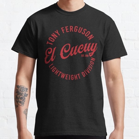 Tony Ferguson El Cucuy Black Classic T-Shirt