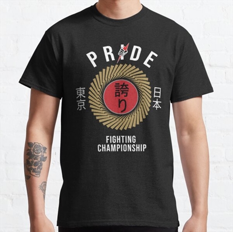 Pride Fighting Championship Black Classic T-Shirt