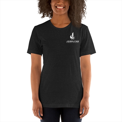 Female Joselyne 'LA PANTERA' Edwards White Logo Women's T-Shirt | MILLIONS