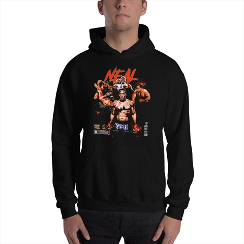 Grant Neal Unisex Hoodie, Red Logo | MILLIONS