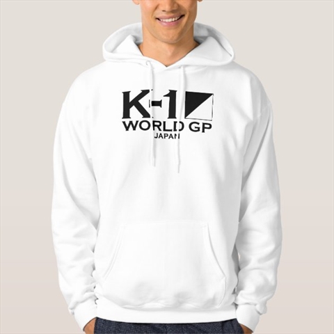 K-1 World GP Japan White Hoodie