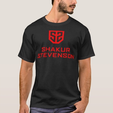 Shakur Stevenson Boxing Black T-Shirt