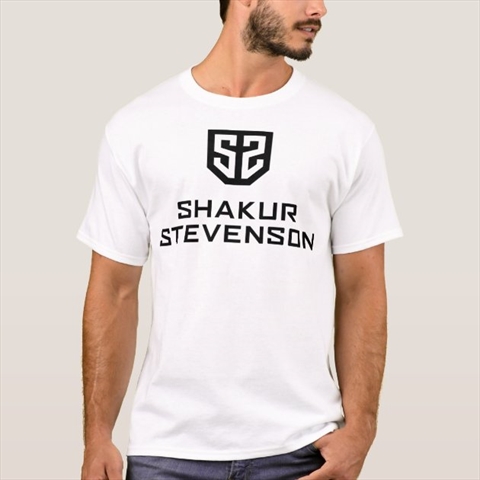 Shakur Stevenson Boxing White T-Shirt