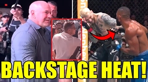 Dana White got in HEATED EXCHANGE with UFC Fighter, Salahdine Parnasse REACTS to main event win!