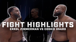 HEAVY HITTERS COLLIDE ?? Cookie Osaro vs Errol Zimmerman | GLORY 109 | FIGHT HIGHLIGHTS