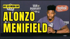 'I Don't Underestimate Anyone' | Alonzo Menifield UFC 331 Media Day ?? #ufc