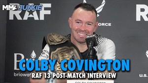 Colby Covington welcomes Khamzat Chimaev, Kamaru Usman matches | RAF 13 post-match press conference