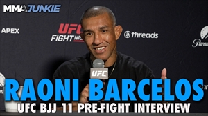 Raoni Barcelos not going to let Raul Rosas Jr. steal his moment to shine in first main event