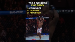 TOP 3 KING GREEN FINISHES ?? #ufc332