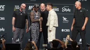 UFC 332 Press Conference Faceoffs | Silva vs Wang | Talbott vs. Figueiredo | MMA Fighting