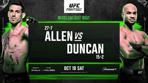 UFC Vegas 122: Allen vs Duncan - October 10th | Fight Promo