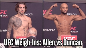 UFC Vegas 122 Official Weigh-Ins Allen vs Duncan | FULL