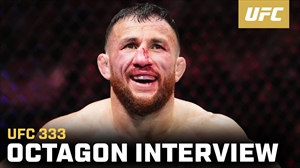 Merab Dvalishvili Octagon Interview | UFC 333