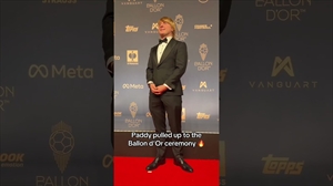 Paddy on the red carpet ?? (via ballondor/TT)