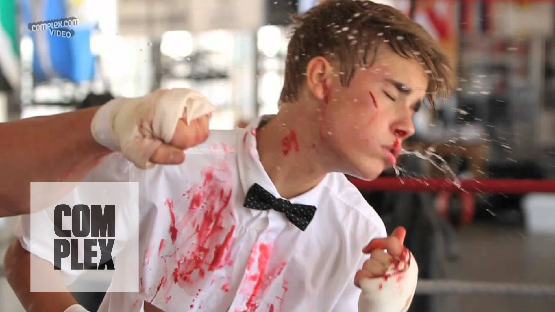 Justin Bieber Fights Back in The Boxing Ring MMA Video
