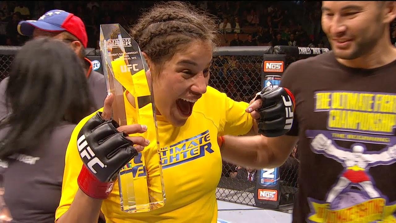 Julianna Pena becomes first female Ultimate Fighter MMA Video