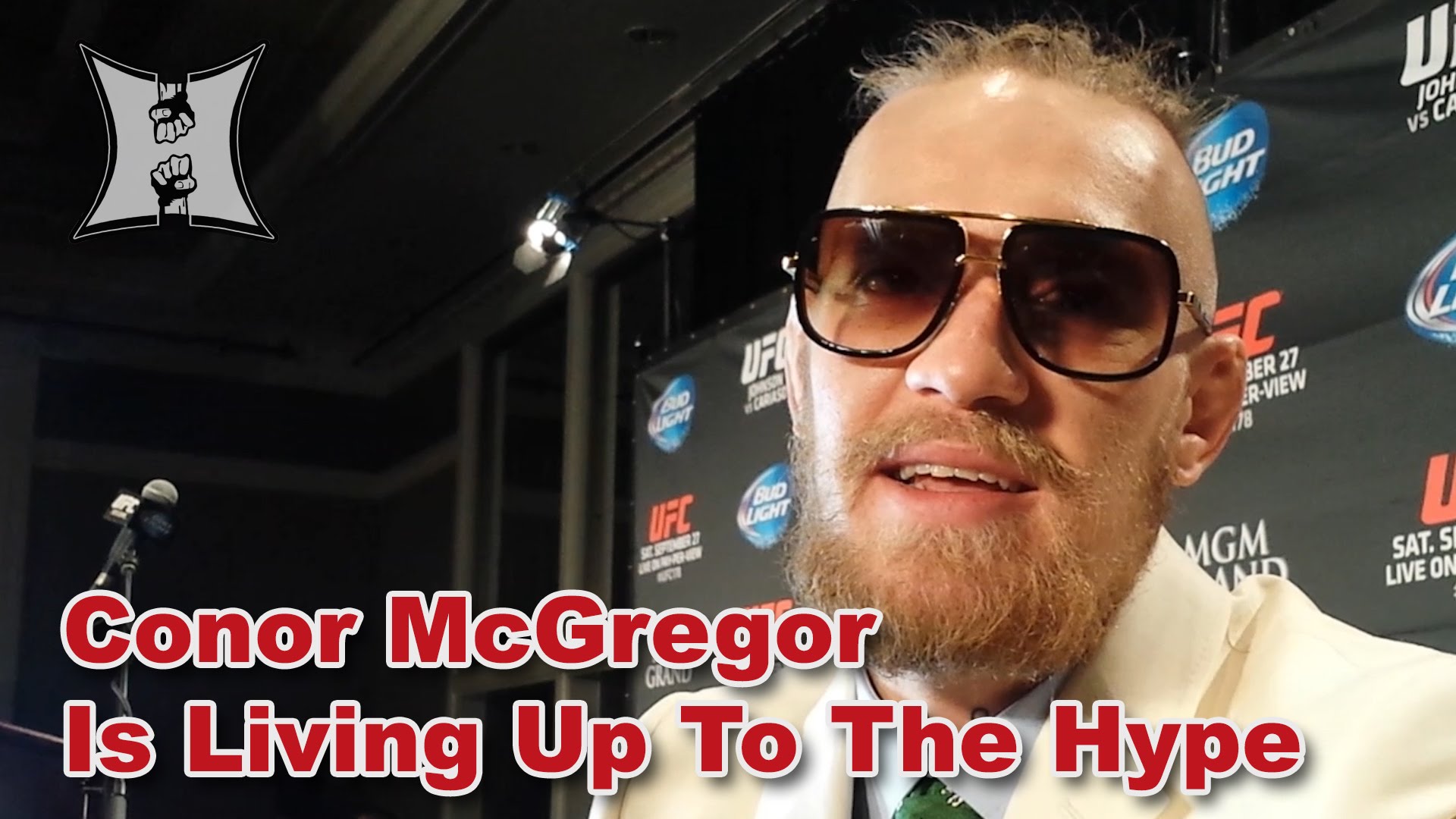 After UFC 178, Conor McGregor Talks Fast Poirier Finish, Thumb Inju...1920 x 1080