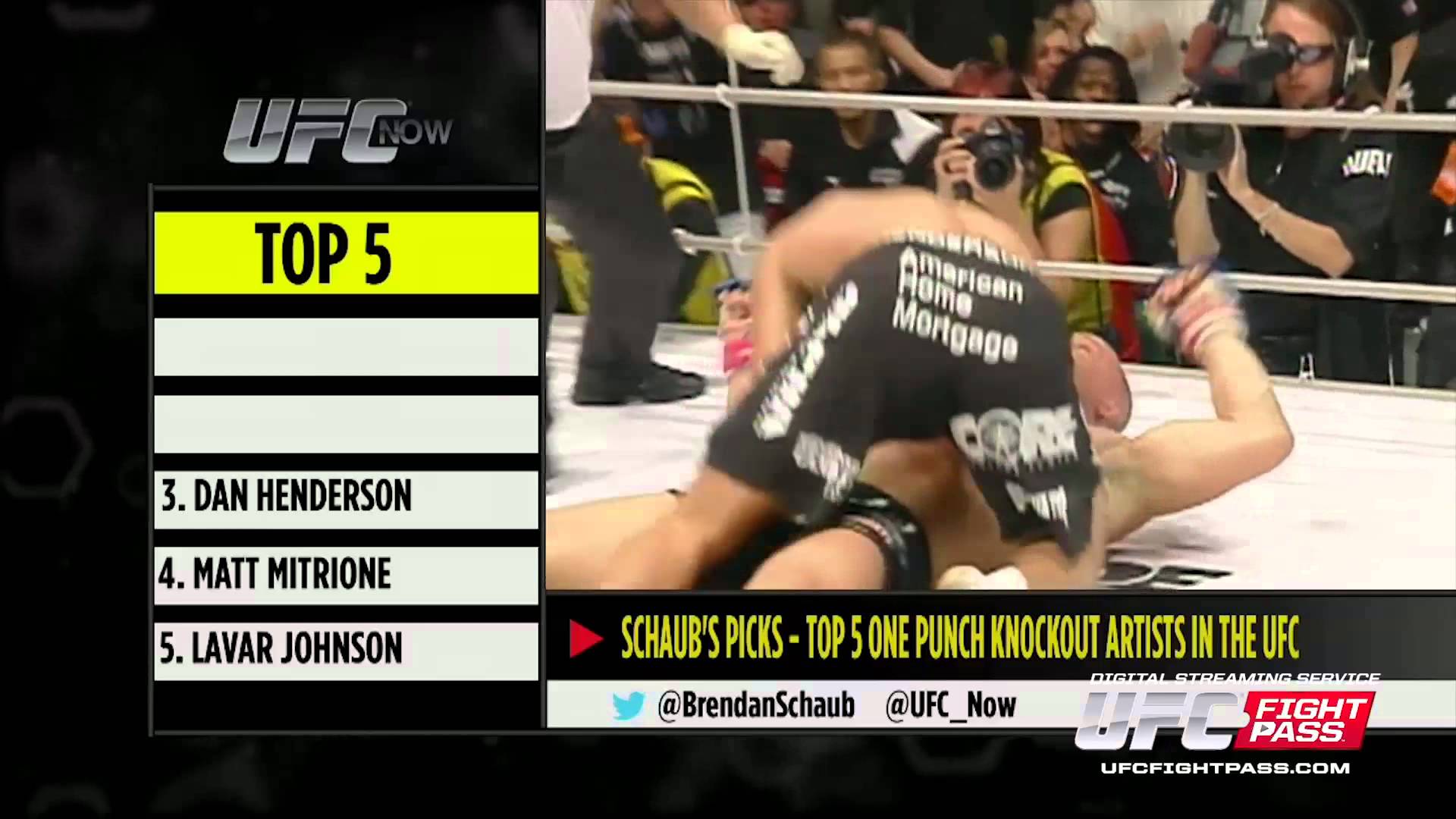 UFC Now Ep. 212: Top 5 One Punch Knockout Artists MMA Video1920 x 1080