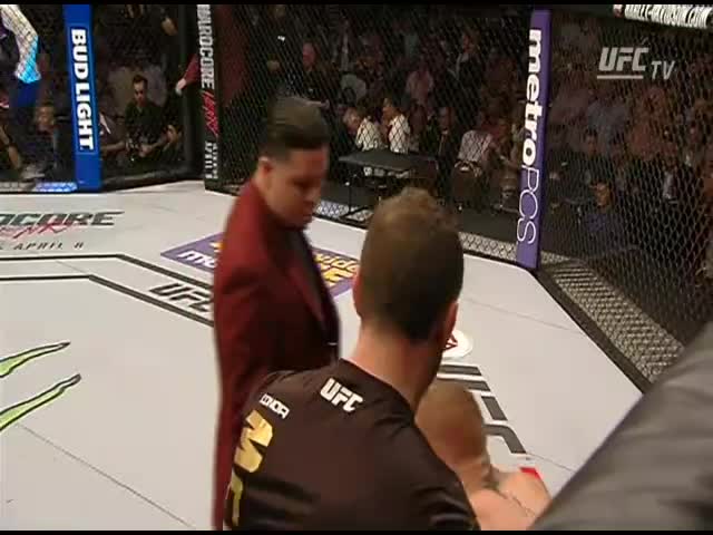 Nate Diaz Corner Audio Round 2 Ufc 196 Full Fight Mma Video