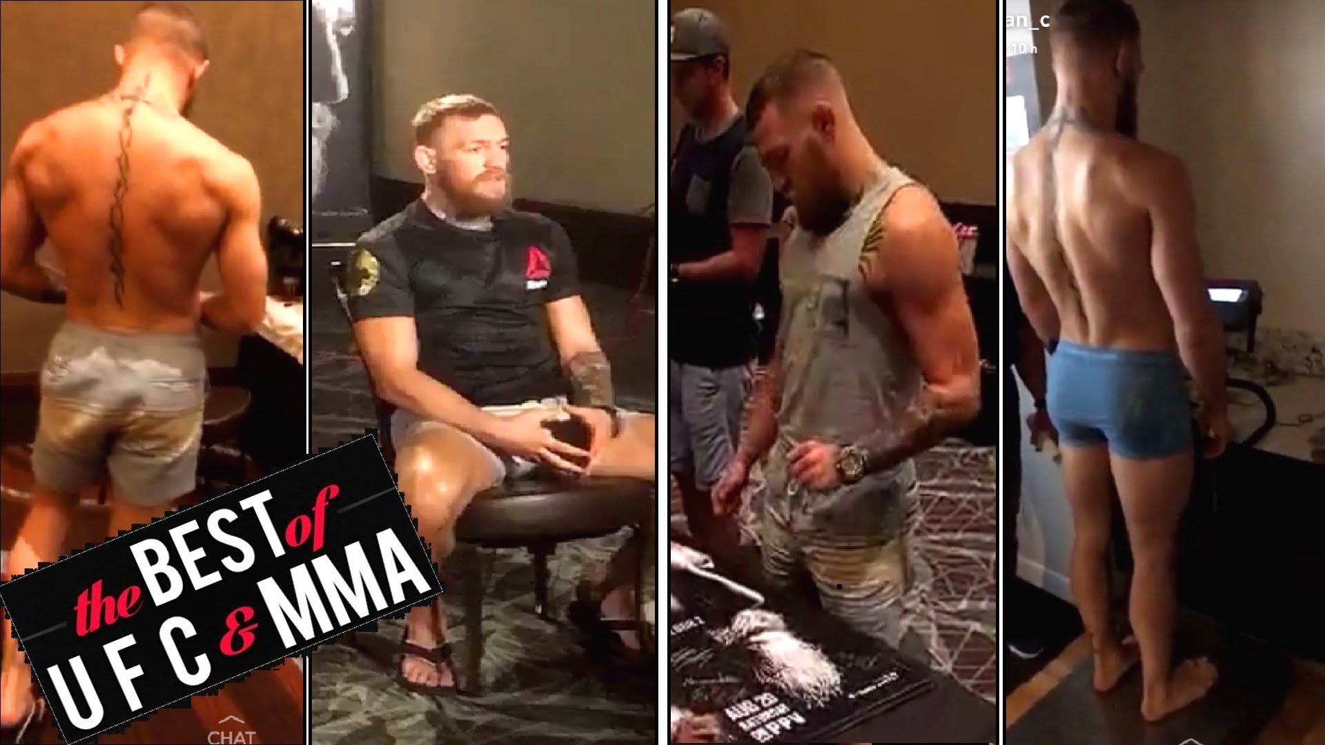 Conor McGregor backstage work for UFC 202; Joe Rogan breaks down UF...