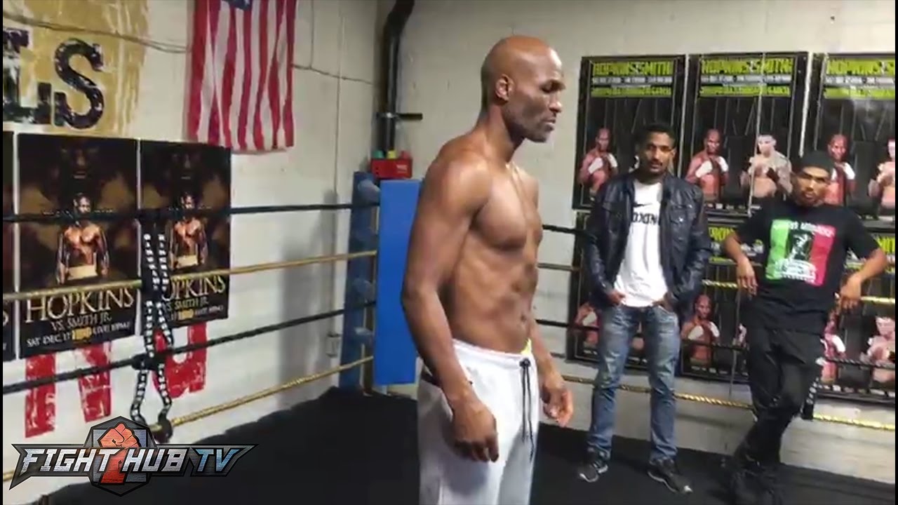 Bernard Hopkins At Age Looking Ripped As A Year Old Days Befo