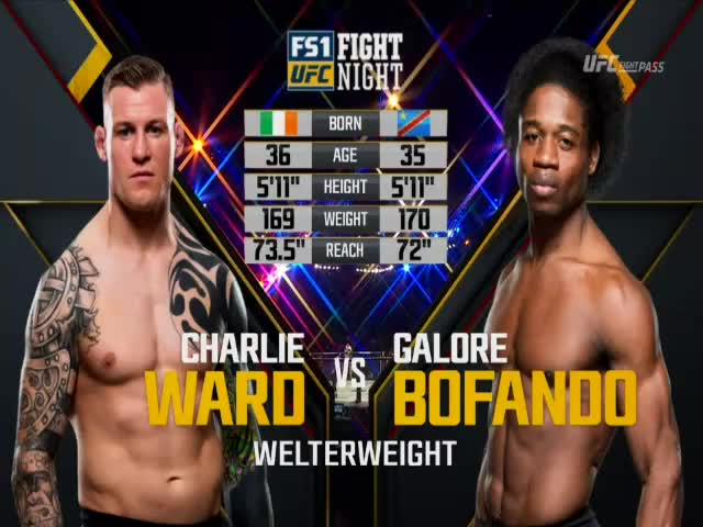 Charlie Ward Vs Galore Bofando Full Fight Ufc Fight Night Mma V