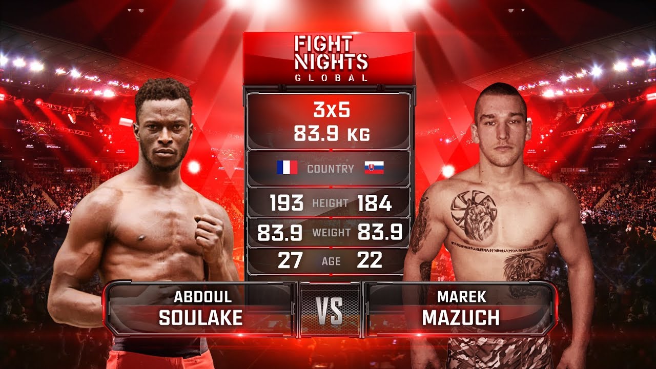 Abdoul Soulake vs Marek Mazuch Full Fight FNG 84 MMA Video